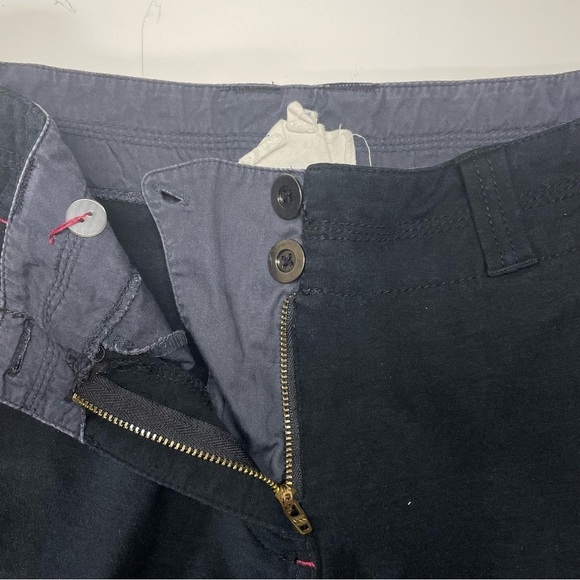 Title Nine Hepburn Ponte Cargo Pants Size 6 Stretch Wide Leg Hiking - Picture 14 of 14